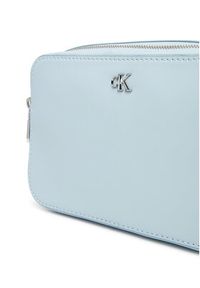 Calvin Klein Torebka Ck Camera Bag LV04F3173G Błękitny. Kolor: niebieski. Materiał: skórzane #5