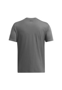 T-shirt męski Under Armour UA M Sportstyle Lc Ss - szary. Kolor: szary. Materiał: bawełna, poliester, materiał. Wzór: nadruk #2