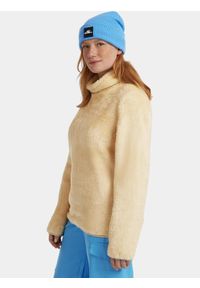 Sweter damski O'Neill FWC'Cruz Fuzzy. Typ kołnierza: golf. Kolor: beżowy. Materiał: polar. Sport: turystyka piesza, golf