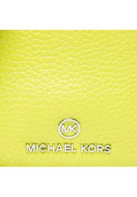 MICHAEL Michael Kors Saszetka nerka Slater 30S2S04M1L Zielony. Kolor: zielony. Materiał: skóra