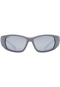Okulary dziecięce Uvex Sportstyle 514 szare matowe. Kolor: szary, niebieski, wielokolorowy. Sport: turystyka piesza