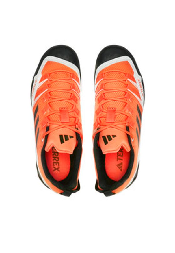 Adidas - adidas Sneakersy Terrex Swift Solo 2 IE6902 Pomarańczowy. Kolor: pomarańczowy. Materiał: materiał. Model: Adidas Terrex