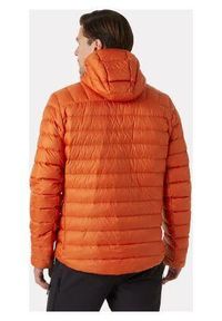 Kurtka puchowa męska Helly Hansen Verglas Hooded Down 2.0. Kolor: pomarańczowy. Materiał: puch. Sport: turystyka piesza