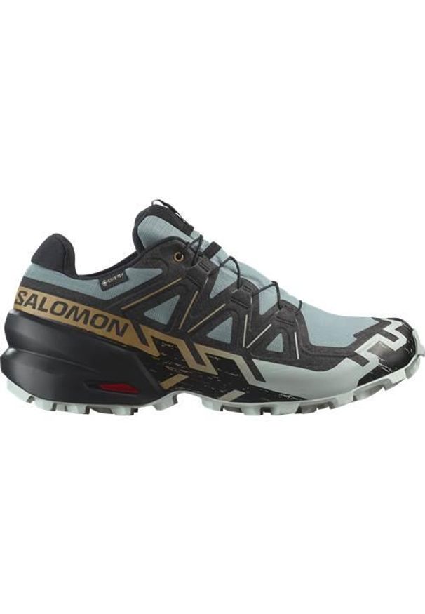 salomon - Buty do biegania męskie Salomon Speedcross 6. Kolor: niebieski. Materiał: materiał, syntetyk. Szerokość cholewki: normalna. Model: Salomon Speedcross. Sport: bieganie
