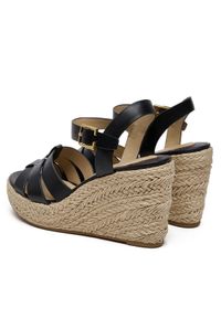 Lauren Ralph Lauren - LAUREN RALPH LAUREN Espadryle Soffia 802953961002 Czarny. Kolor: czarny. Materiał: skóra