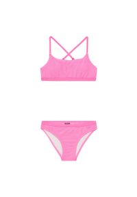 Dziewczęcy dwuczęściowy kostium kąpielowy Protest Simone. Kolor: różowy #1