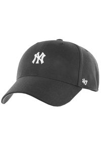 Męska czapka z daszkiem 47 Brand MLB New York Yankees Branson Cap. Kolor: czarny. Materiał: wełna, akryl