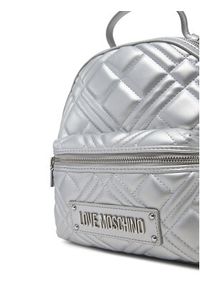 Love Moschino - LOVE MOSCHINO Plecak JC4148PP1MLA196B Srebrny. Kolor: srebrny. Materiał: skóra #6
