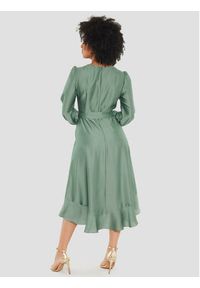 Swing Sukienka koktajlowa 5AE05800 Zielony Regular Fit. Kolor: zielony. Materiał: syntetyk. Styl: wizytowy #2