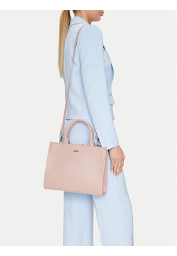MEXX Torebka MEXX-S-002-07 Różowy. Kolor: różowy. Materiał: skórzane