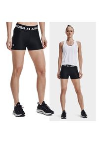 Under Armour - Spodenki fitness damskie UNDER ARMOUR HG WB Short. Kolor: czarny. Sport: fitness