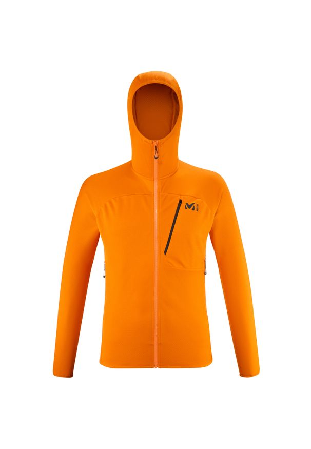 Bluza turystyczna polarowa męska Millet Lokka Hoodie Iii M. Kolor: pomarańczowy. Materiał: polar