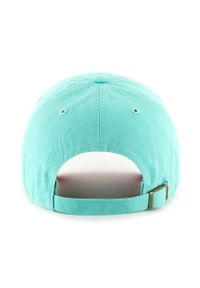 47 Brand - 47brand czapka z daszkiem bawełniana MLB Detroit Tigers kolor turkusowy z aplikacją. Kolor: turkusowy. Materiał: bawełna. Wzór: aplikacja #3