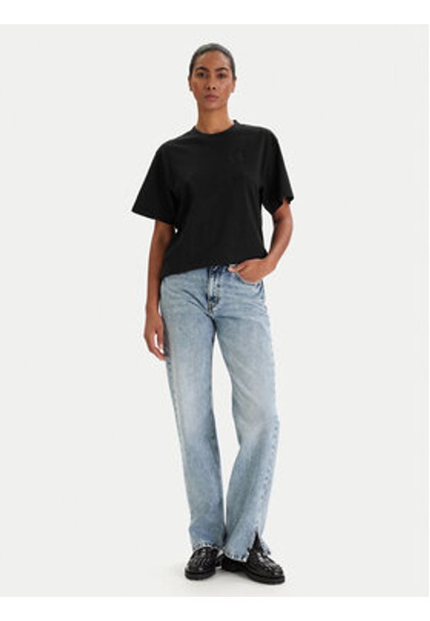 Karl Lagerfeld Jeans Jeansy B1W10070 Niebieski Straight Fit. Kolor: niebieski