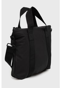 Rains torba 13920 Tote Bag Mini kolor czarny 13920.01-Black. Kolor: czarny #3
