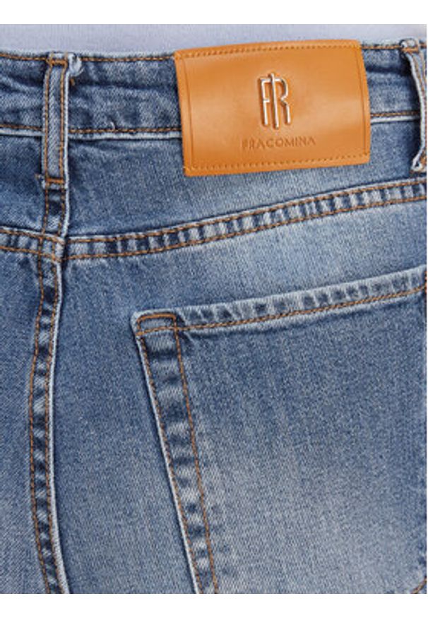 Fracomina Jeansy FR26SVA013D40902 Niebieski Bootcut Fit. Kolor: niebieski