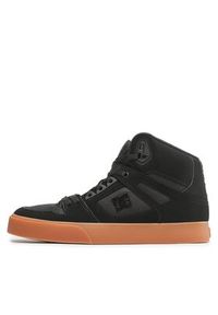 DC Sneakersy Pure High-Top Wc ADYS400043 Czarny. Kolor: czarny. Materiał: skóra #3