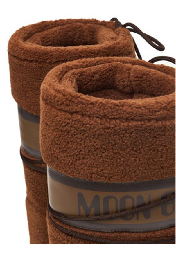 Moon Boot Śniegowce Mb Icon Fleece 80D1403080 Brązowy. Kolor: brązowy. Materiał: materiał