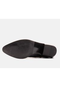 Marco Shoes Czarne botki z naturalnej skóry licowej. Kolor: czarny. Materiał: skóra #4