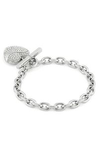 Guess Bransoletka JUBB04 496JW Srebrny. Materiał: ze stali, ze stali nierdzewnej. Kolor: srebrny #3