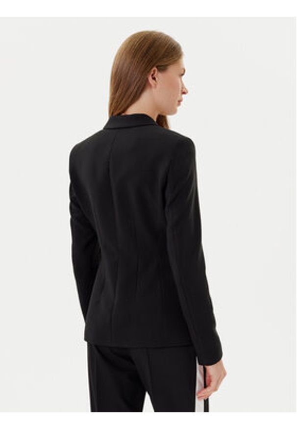 Hugo - HUGO Marynarka Alirani 50542616 001 Czarny Regular Fit. Kolor: czarny. Materiał: syntetyk