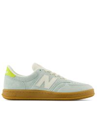 Buty New Balance CT500EB - miętowe. Okazja: na co dzień. Kolor: miętowy. Materiał: guma, skóra, syntetyk, materiał. Szerokość cholewki: normalna