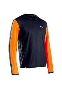 NORTHWAVE - Dżersej z długim rękawem Northwave Xtrail. Kolor: wielokolorowy, czarny, pomarańczowy. Materiał: jersey. Długość rękawa: długi rękaw. Długość: długie. Sport: kolarstwo #1