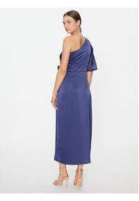 YAS Sukienka koktajlowa 26031522 Granatowy Regular Fit. Kolor: niebieski. Materiał: syntetyk. Styl: wizytowy #3