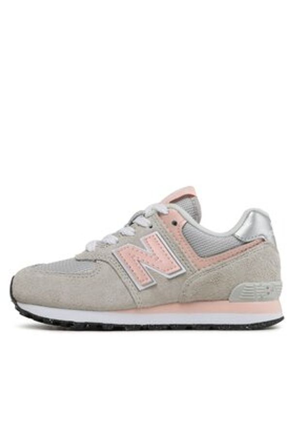 New Balance Sneakersy PC574EVK Szary. Kolor: szary. Materiał: materiał. Model: New Balance 574