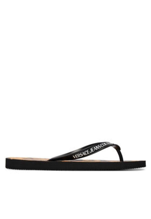 Versace Jeans Couture Japonki 80YA3SQ7 ZSS80 Czarny. Kolor: czarny. Materiał: syntetyk