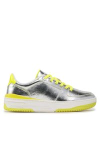 Desigual Sneakersy 23SSKP06 Srebrny. Kolor: srebrny #1