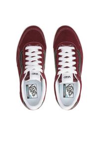 Vans Tenisówki Cruze Too Cc VN0A5KR55U81 Bordowy. Kolor: czerwony. Materiał: skóra, zamsz