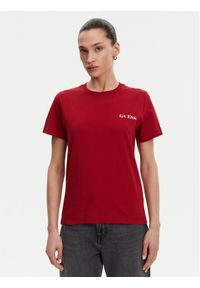 Guess T-Shirt W5RI04 I3Z14 Czerwony Regular Fit. Kolor: czerwony. Materiał: bawełna