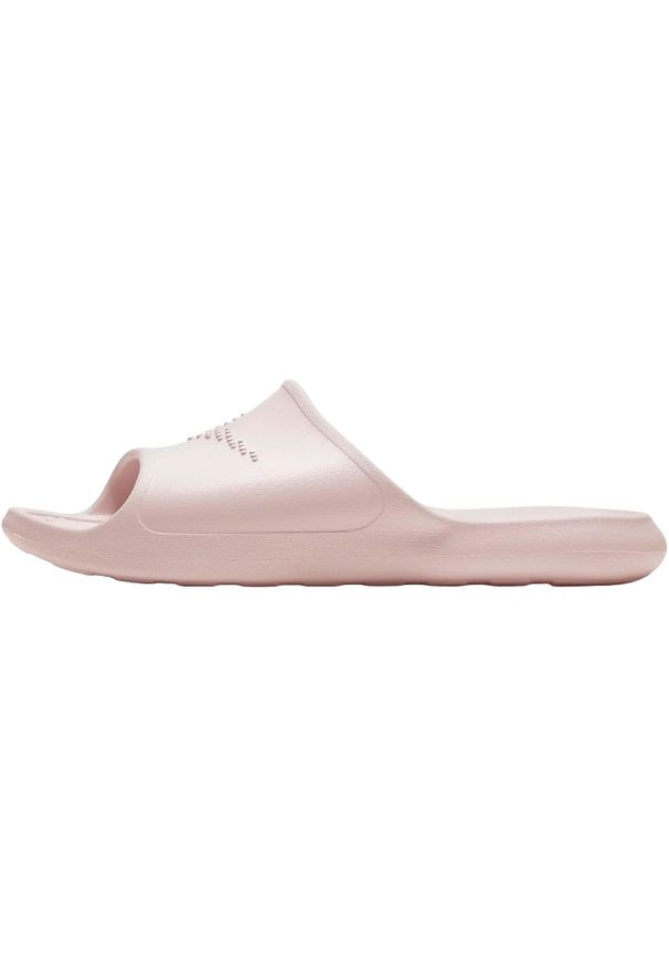 Klapki Nike Victori One, Kobiety. Kolor: różowy. Materiał: materiał, guma, syntetyk