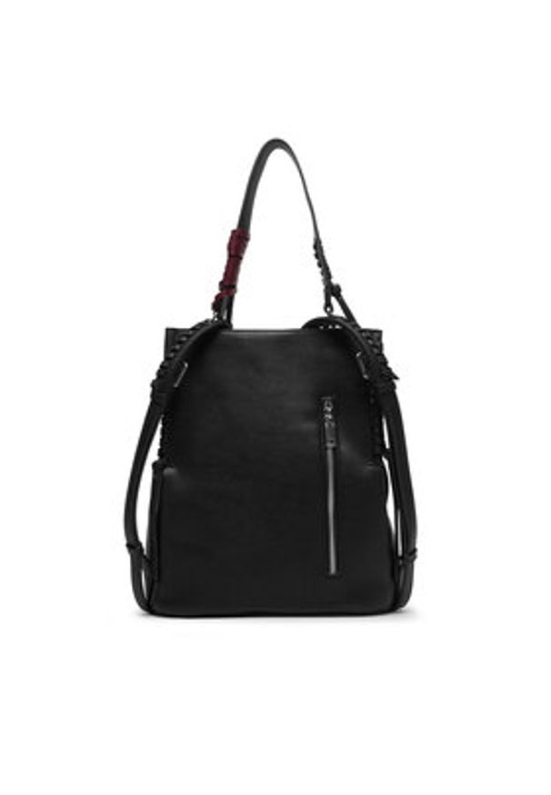 Desigual Plecak Torio 26SAKP21 Czarny. Kolor: czarny. Materiał: skóra