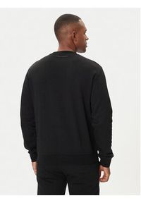 Karl Lagerfeld - KARL LAGERFELD Bluza 705061 554942 Czarny Regular Fit. Typ kołnierza: dekolt w karo. Kolor: czarny. Materiał: bawełna #3