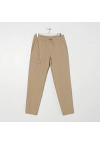 Sinsay - Spodnie jogger - Brązowy. Kolor: brązowy #1