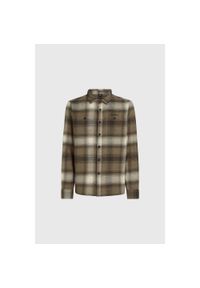 Koszulka Męska O'Neill TRVLR Series Flannel Check. Kolor: zielony, brązowy, wielokolorowy. Styl: klasyczny