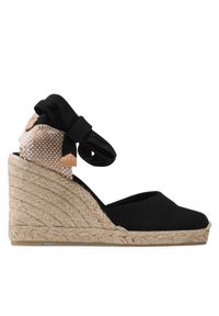 Espadryle Castañer. Kolor: czarny