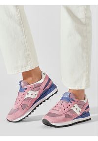 Saucony Sneakersy Shadow Original S1108 Różowy. Kolor: różowy. Materiał: mesh, materiał