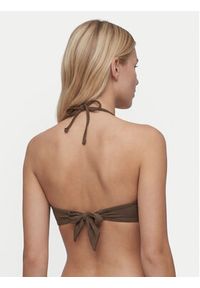 Guess Góra od bikini E6GJ01 KF412 Brązowy. Kolor: brązowy. Materiał: syntetyk #4