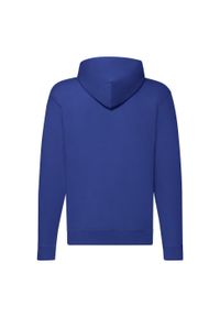 FRUIT OF THE LOOM - Klasyczna Kurtka Z Kapturem Dla Dorosłych Unisex. Typ kołnierza: kaptur. Kolor: niebieski