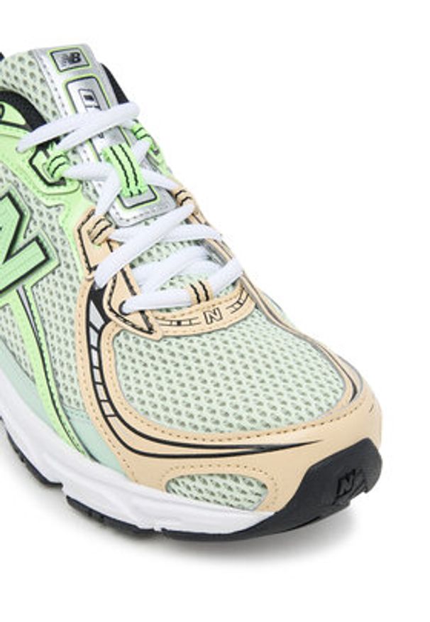 New Balance Sneakersy U740YC2 W Zielony. Kolor: zielony. Materiał: skóra