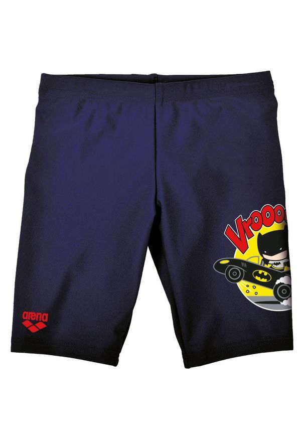 Spodenki kąpielowe chłopięce kąpielówki jammery na basen Arena Batman. Kolor: czerwony, niebieski, wielokolorowy, żółty. Wzór: motyw z bajki