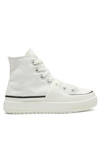 Converse Trampki Chuck Taylor All Star Construct A02832C Écru. Kolor: kremowy. Materiał: materiał #1