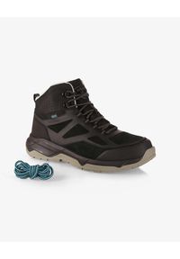 Kilpi PITON HIGH WP-U buty na zewnątrz. Kolor: czarny. Materiał: nylon