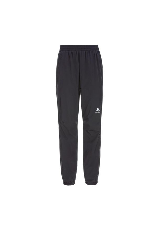 Odlo - Spodnie na narty biegowe męskie ODLO Windbreaker. Kolor: szary, wielokolorowy, czarny. Sezon: zima. Sport: narciarstwo