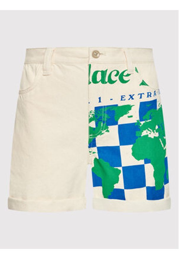 Vans Szorty materiałowe Eco Positivity VN0A5LHZ Beżowy Regular Fit. Kolor: beżowy. Materiał: bawełna