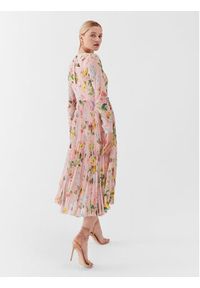 Red Valentino Sukienka codzienna 2R3VAGN56PM Różowy Regular Fit. Okazja: na co dzień. Kolor: różowy. Materiał: syntetyk. Typ sukienki: proste. Styl: casual #5