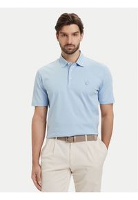 BOSS Polo C-Parris 50555829 Niebieski jasny Regular Fit. Typ kołnierza: polo. Kolor: niebieski. Materiał: bawełna #1